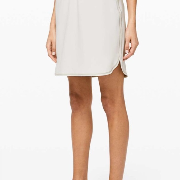 Lululemon On the Fly Skirt Silverstone Size 8 - Picture 2 of 7